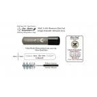 Put - Butts Spegnisigaro Made in Italy. Modello L 080. Interno in TEFLON Lubrificante e Capsula Blot Pad Durata 6 mesi.