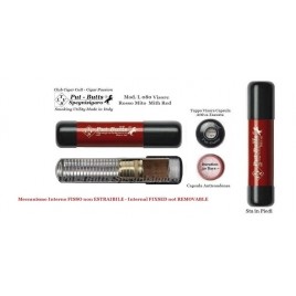 Put-Butts Spegnisigaro VISORE BASE Rosso Mito - Made in Italy -