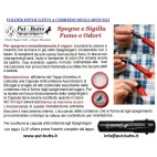 Put-Butts Spegnisigaro VISORE Singolo Colore Bronzo - Made in Italy - SPEDIZIONE COMPRESA